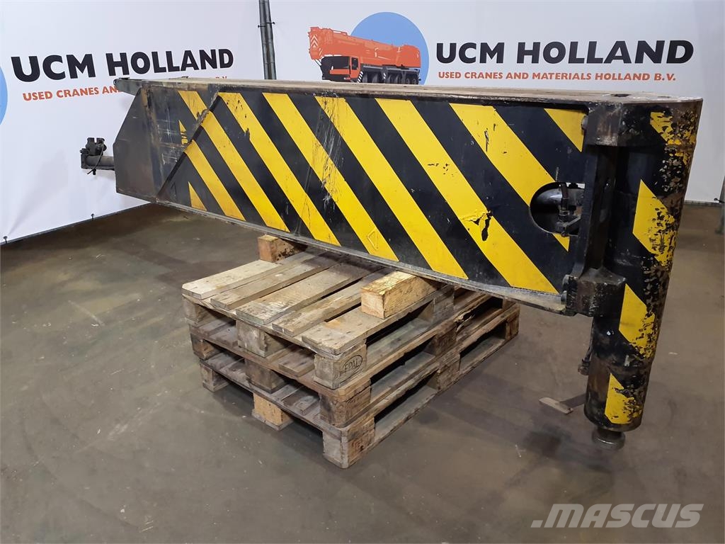 Demag AC 100 outrigger beam complete rear Peças e equipamentos para guindastes