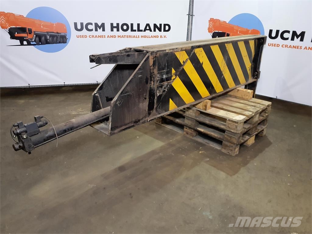 Demag AC 100 outrigger beam complete rear Peças e equipamentos para guindastes