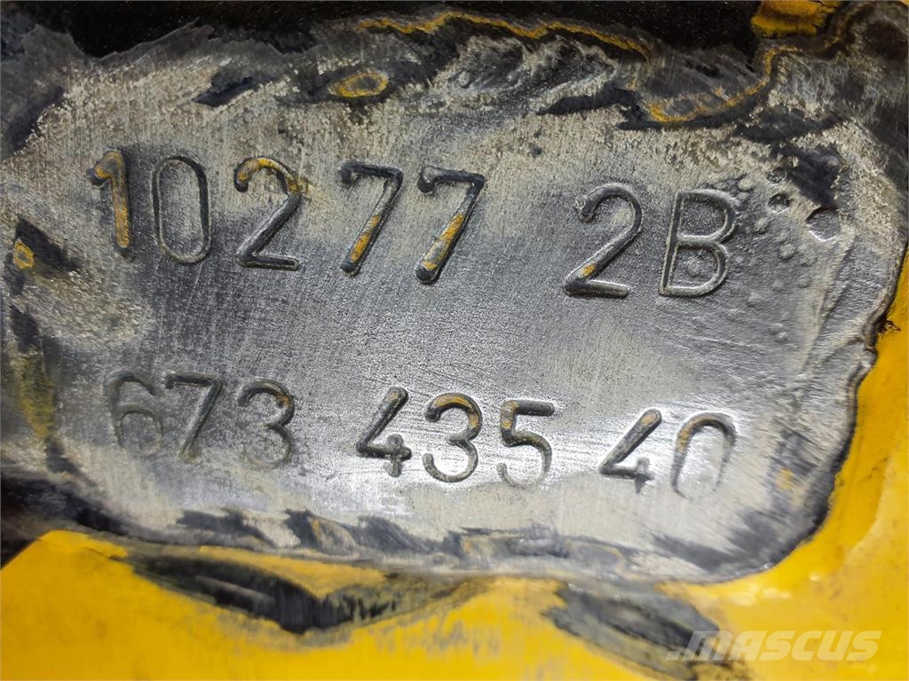 Demag AC 100 outrigger beam complete rear Peças e equipamentos para guindastes