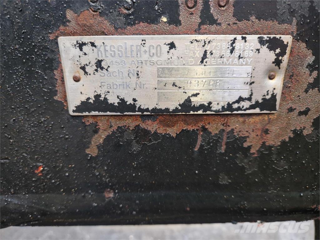Demag AC 155 axle 2 Axles