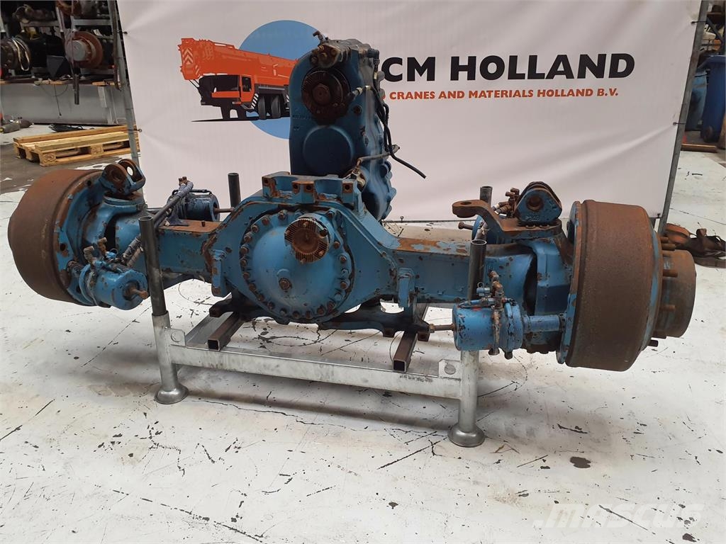 Demag AC 155 axle 2 Assen