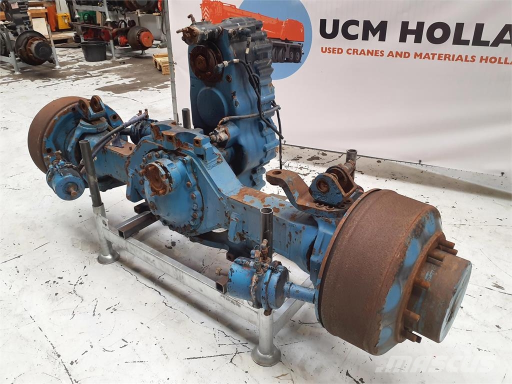 Demag AC 155 axle 2 Assen