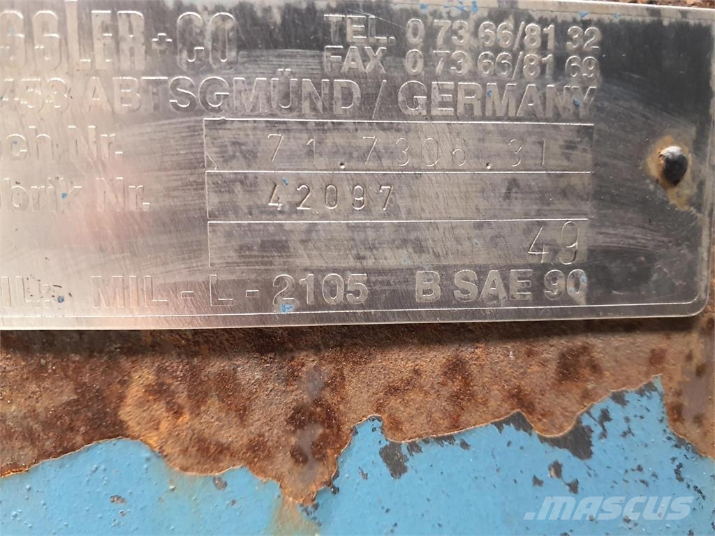 Demag AC 155 axle 2 Assen