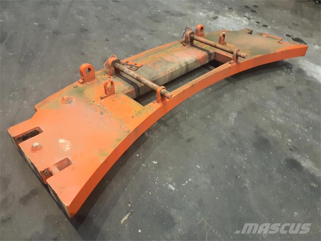 Demag AC 155 counterweight 1,15T Εξαρτήματα και εξοπλισμός για γερανούς