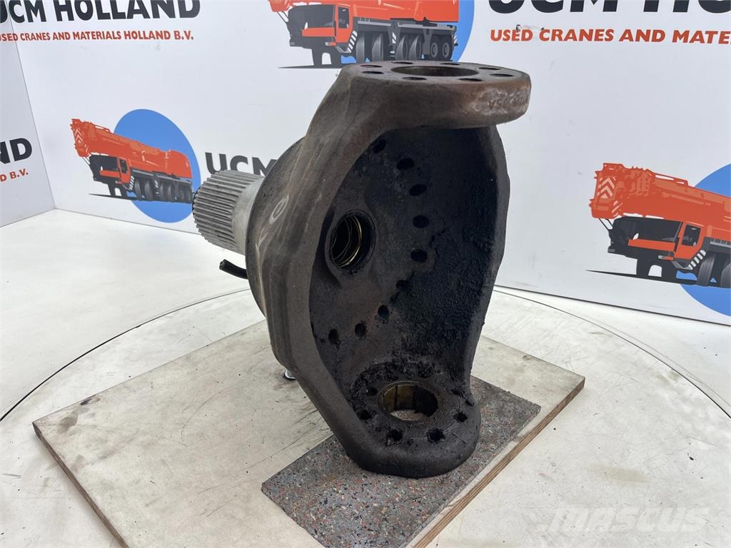 Demag AC 155 steering knuckle 16 holes axle 3 Axles