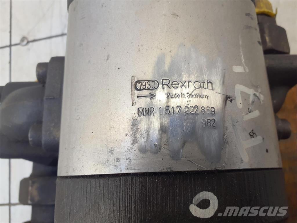 Demag AC 205 3 way gear pump Kranų dalys ir įranga