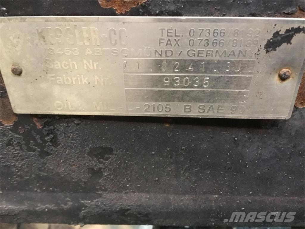 Demag AC 205 axle 2 Axles