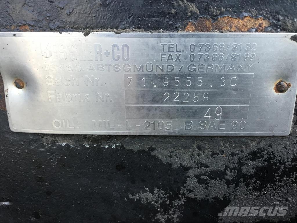 Demag AC 205 axle 3 Axles