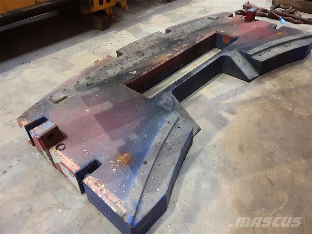 Demag AC 205 counterweight 3,45 ton Εξαρτήματα και εξοπλισμός για γερανούς