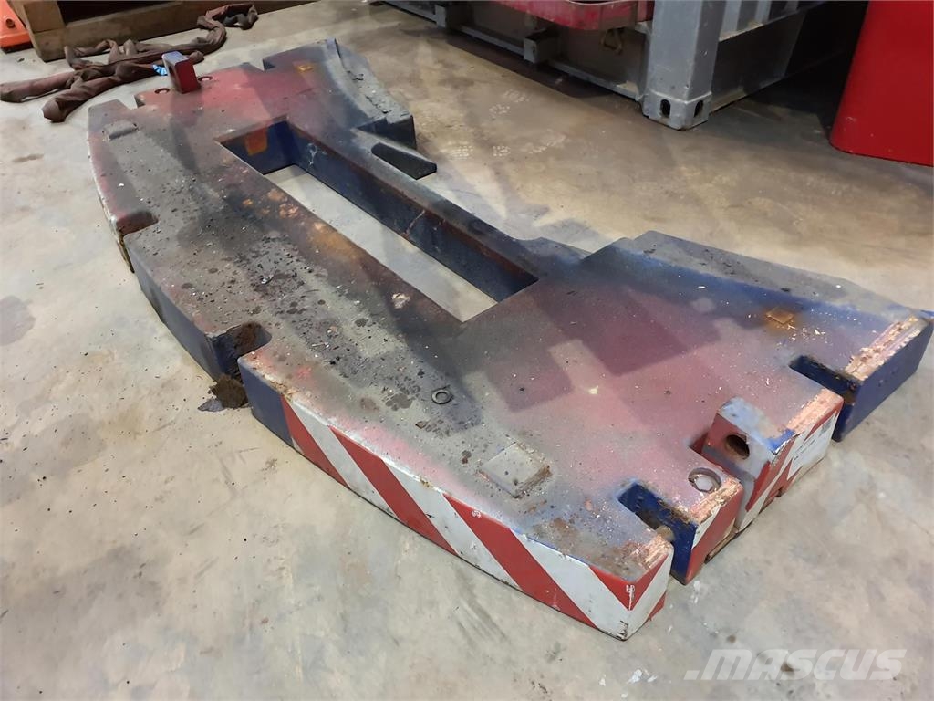 Demag AC 205 counterweight 3,45 ton Εξαρτήματα και εξοπλισμός για γερανούς