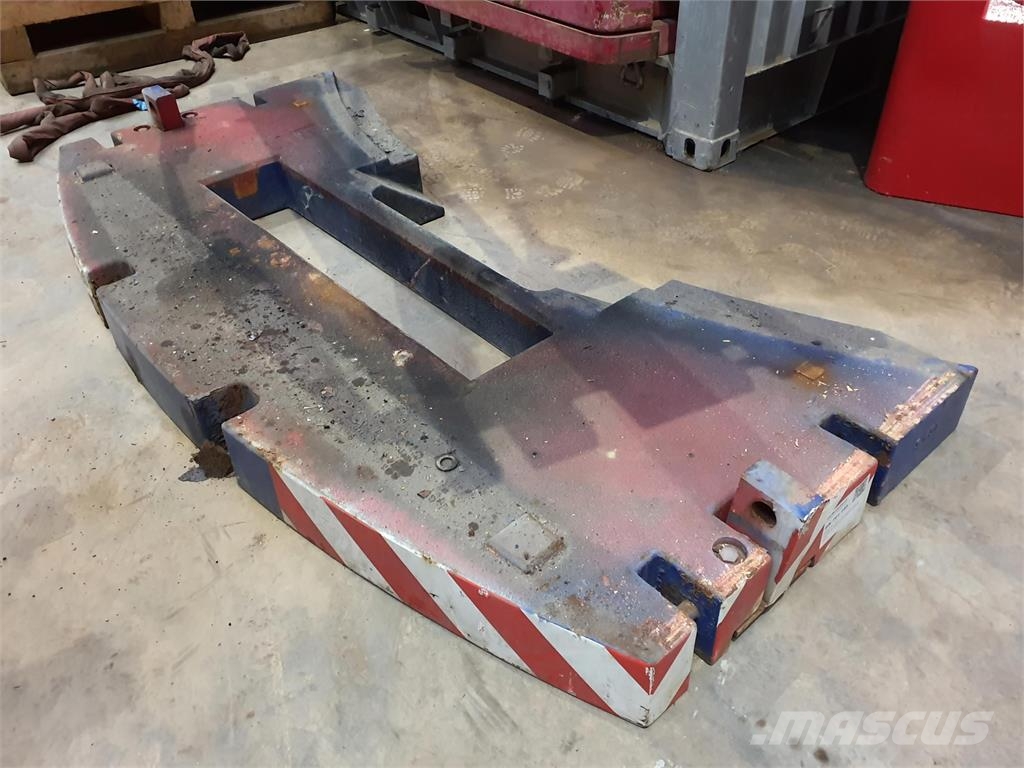 Demag AC 205 counterweight 3,45 ton Εξαρτήματα και εξοπλισμός για γερανούς