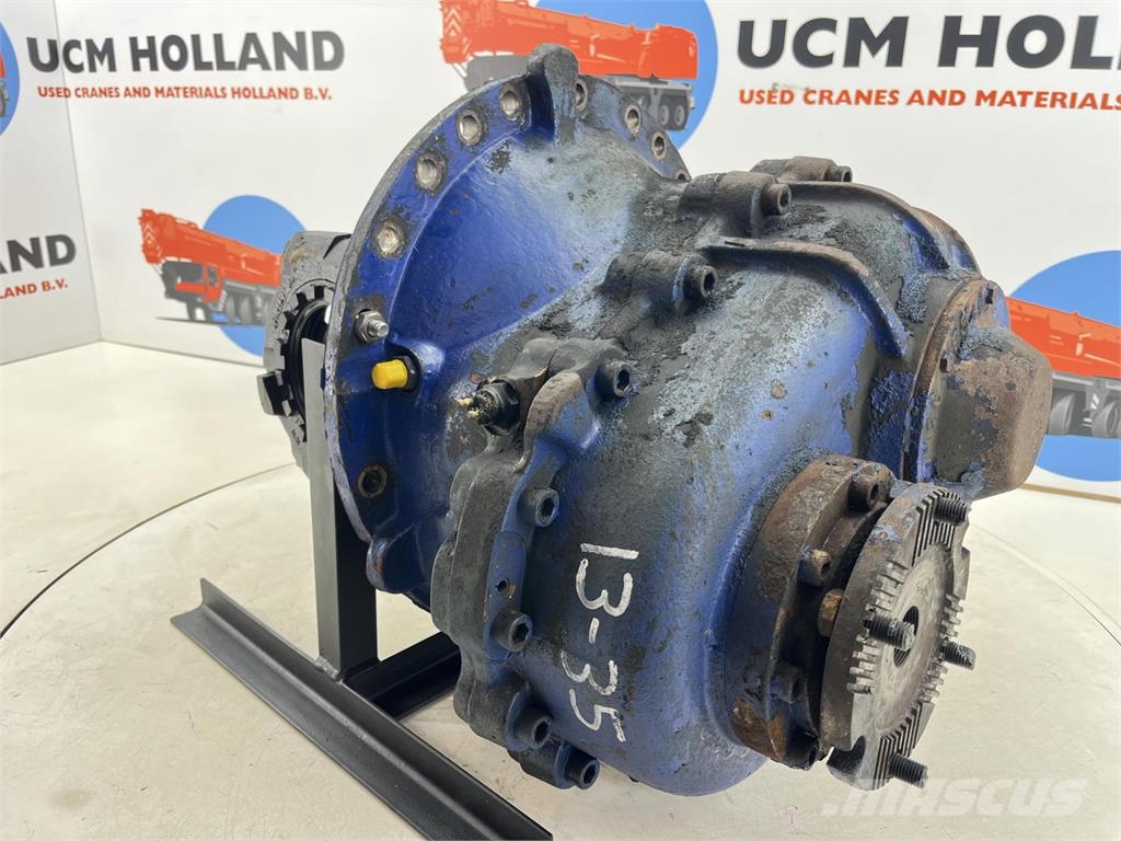 Demag AC 205 mid differential 13x35 axle 3 Peças e equipamentos para guindastes