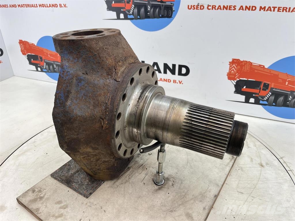 Demag AC 205 Steering knuckle 16 holes axle 4 Axles