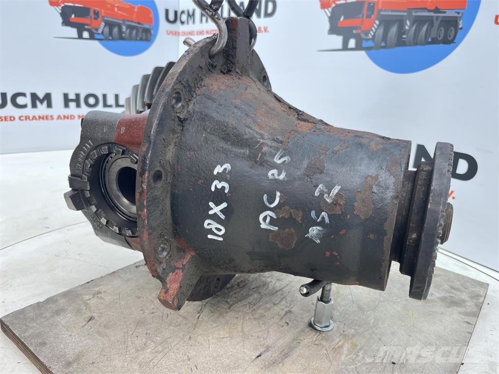 Demag AC 25 End differential 18x33 axle 2 Peças e equipamentos para guindastes