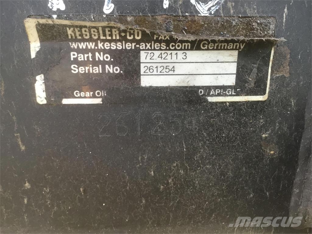 Demag AC 35 axle 2 Akselit