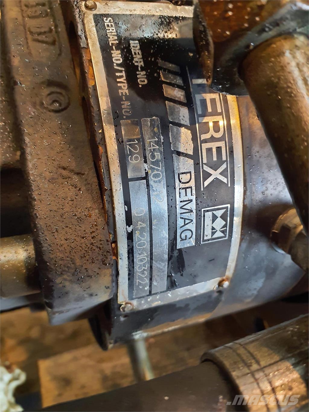 Demag AC 50-1 hoist gear Peças e equipamentos para guindastes