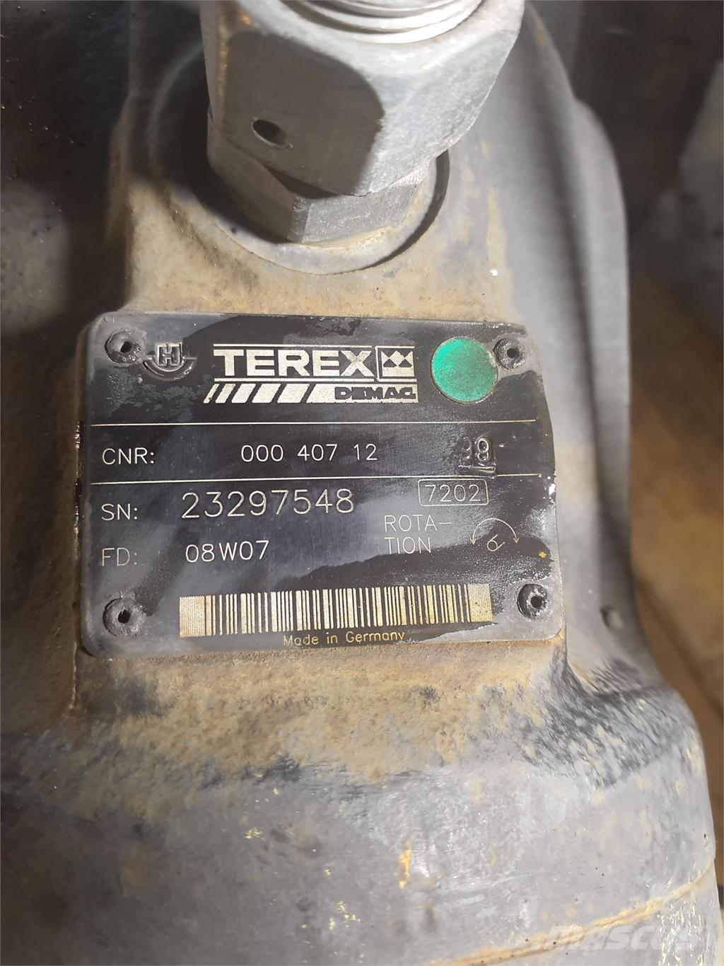 Demag AC 50-1 hoist gear Peças e equipamentos para guindastes