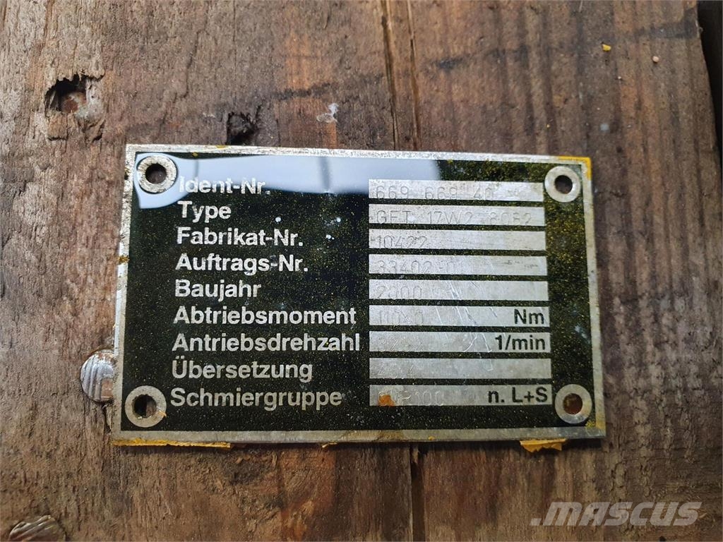 Demag AC 50 winch Kranen onderdelen en gereedschap