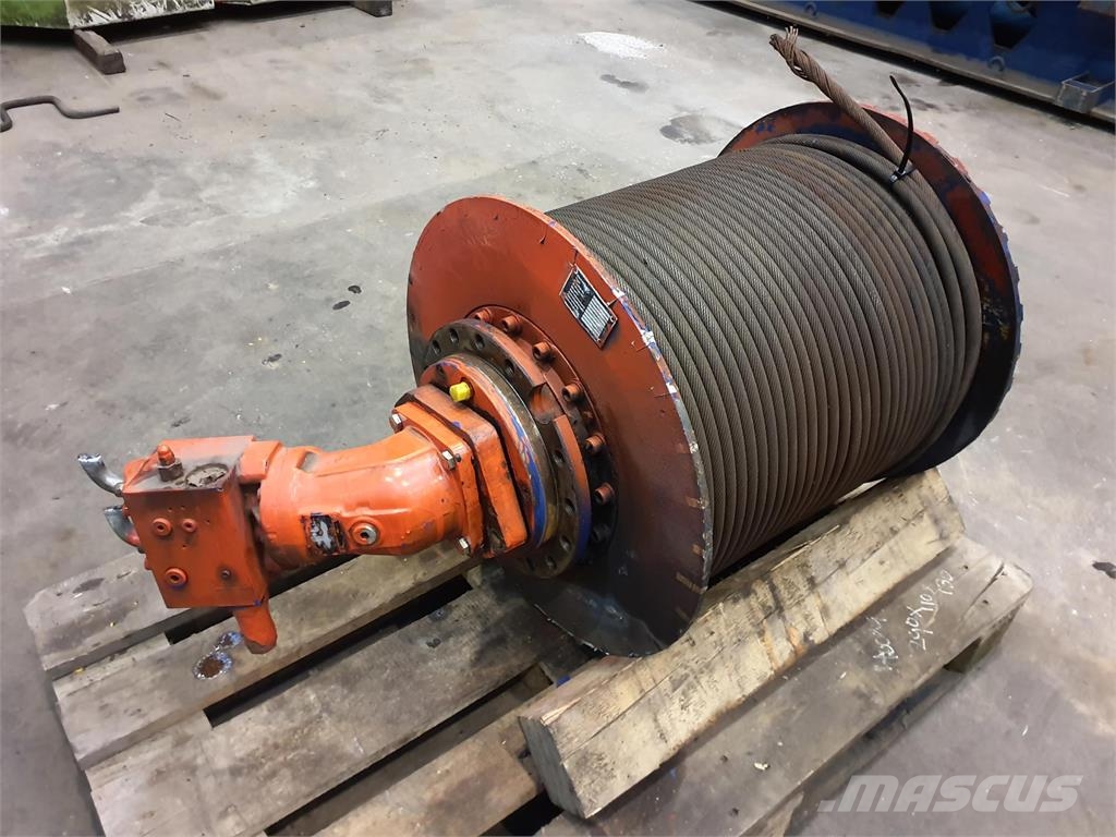 Demag AC 50 winch complete Peças e equipamentos para guindastes