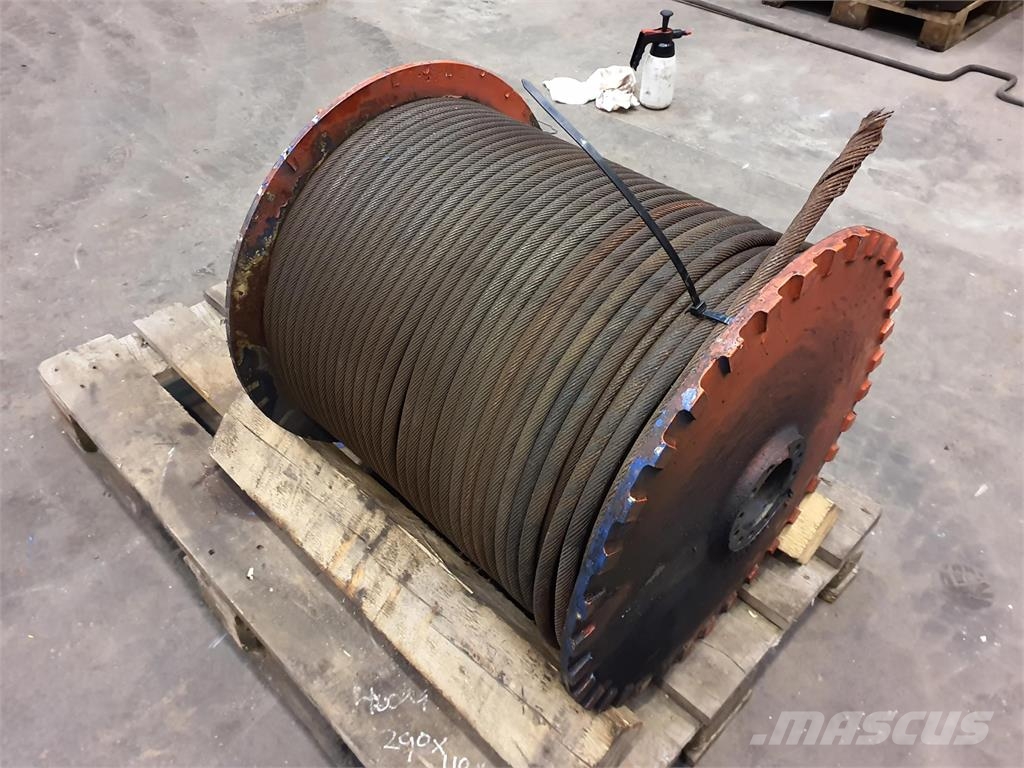 Demag AC 50 winch complete Peças e equipamentos para guindastes