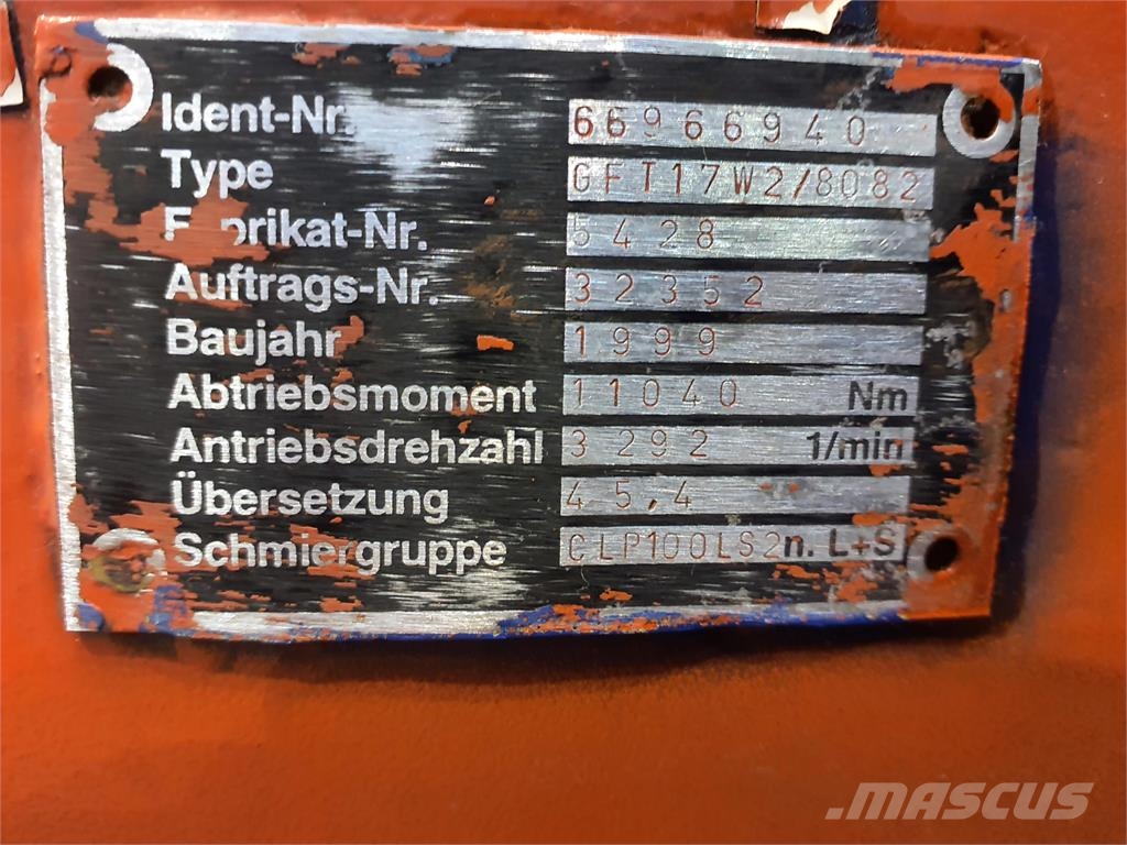 Demag AC 50 winch complete Peças e equipamentos para guindastes