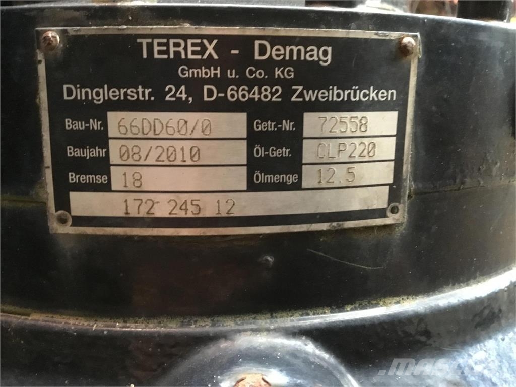 Demag AC 700 Slew gear Peças e equipamentos para guindastes
