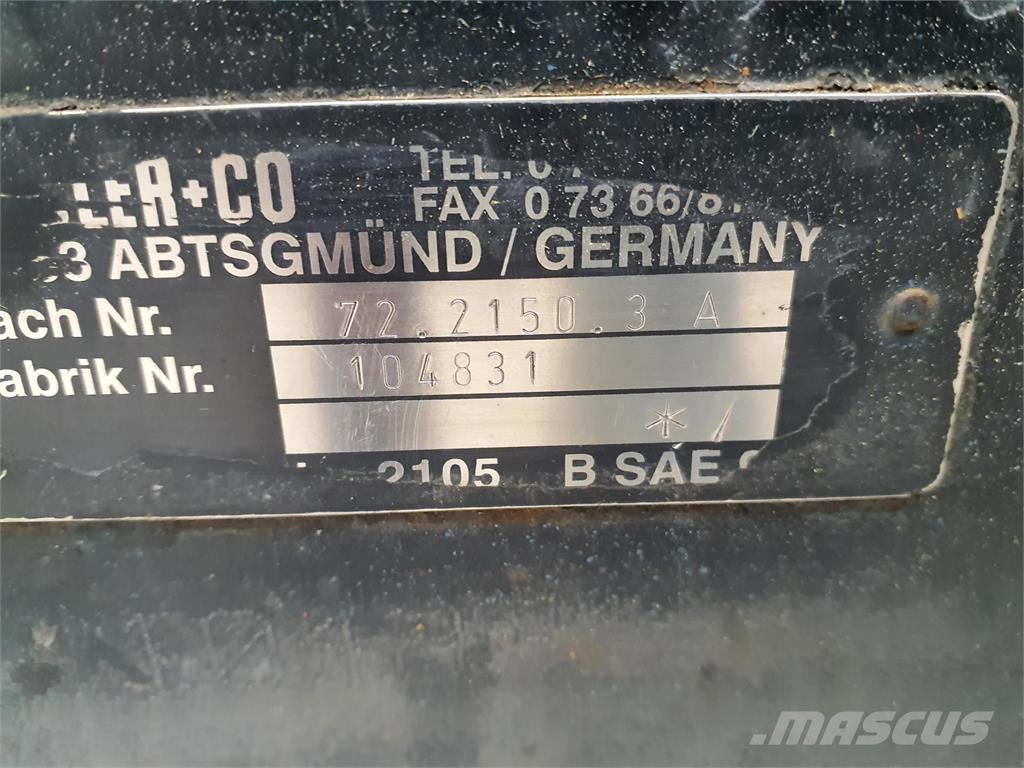Demag AC 80 axle 2 軸