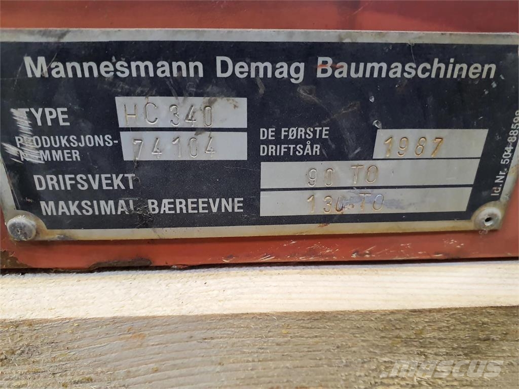 Demag HC upper cabin Cabine en interieur