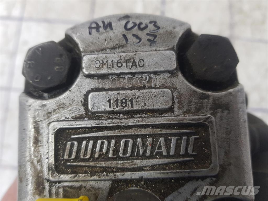  Duplomatic gear pump Kraanade varuosad ja varustus