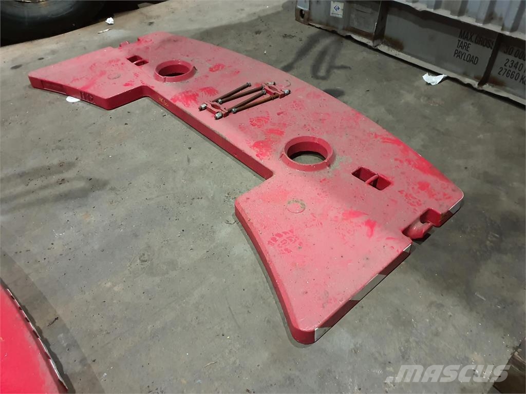Faun HK 60 Counterweight 1,1 ton Kran-Teile und Zubehör