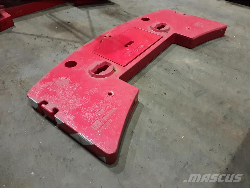 Faun HK 60 counterweight 2 ton Kran-Teile und Zubehör