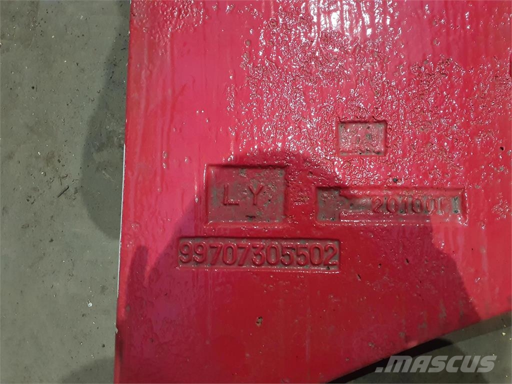 Faun HK 60 counterweight 2 ton Kran-Teile und Zubehör