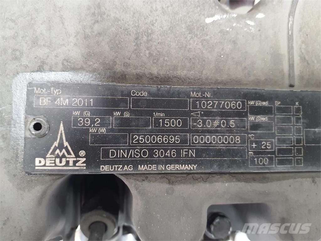 Faun MTC arcomet AF 38 upper engine Deutz BF 4M 2011 Κινητήρες