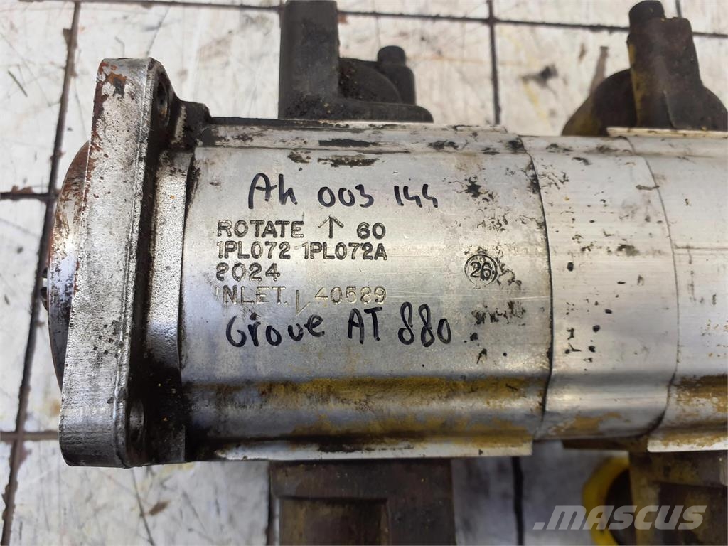 Grove AT 880 dual gear pump steering Запчасти для кранов