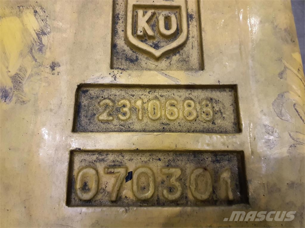 Grove GMK 3050 counterweight 3,5 ton 起重机配件设备