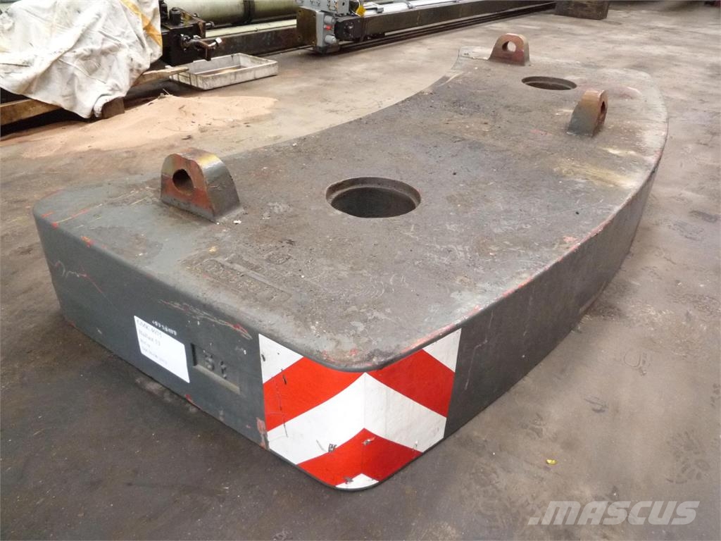 Grove GMK 4075 counterweight 5,0 ton 起重机配件设备