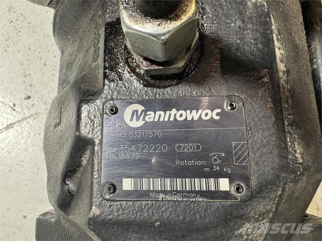 Grove GMK 4090 combination of pump أجزاء ومعدات رافعات