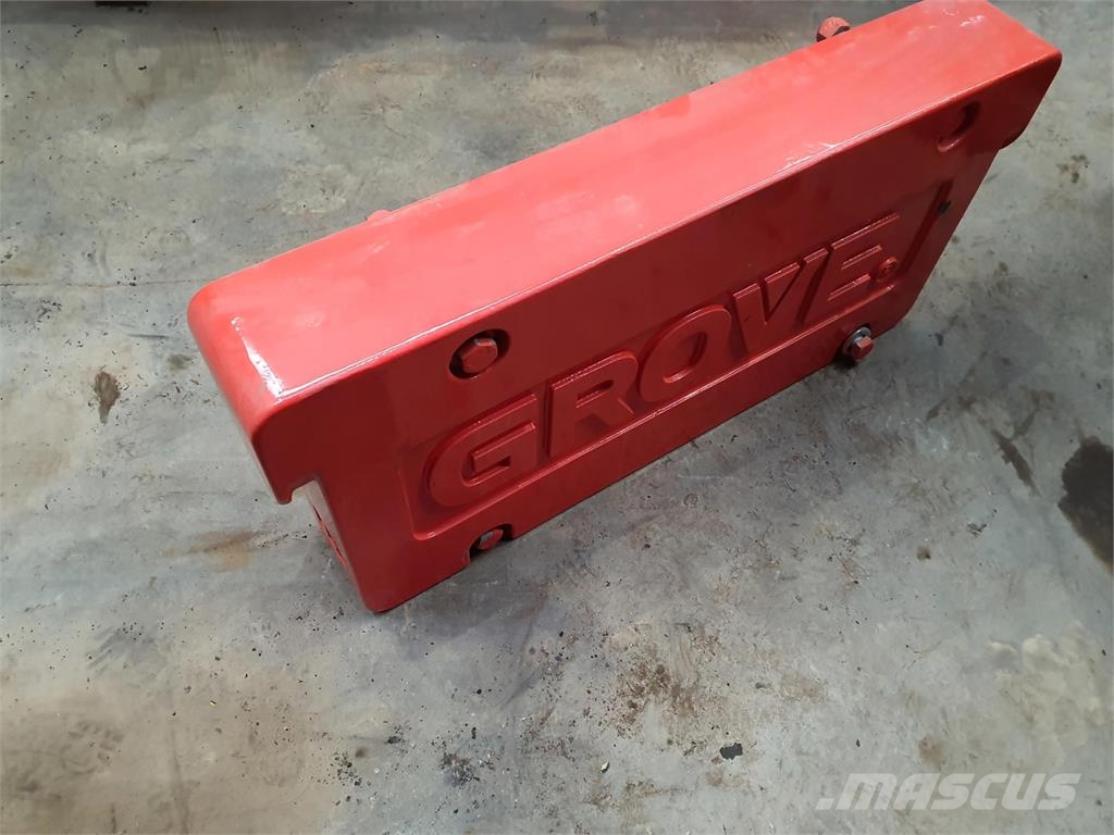 Grove GMK 5130-2 compensating weight 1 ton 起重機組件和設備