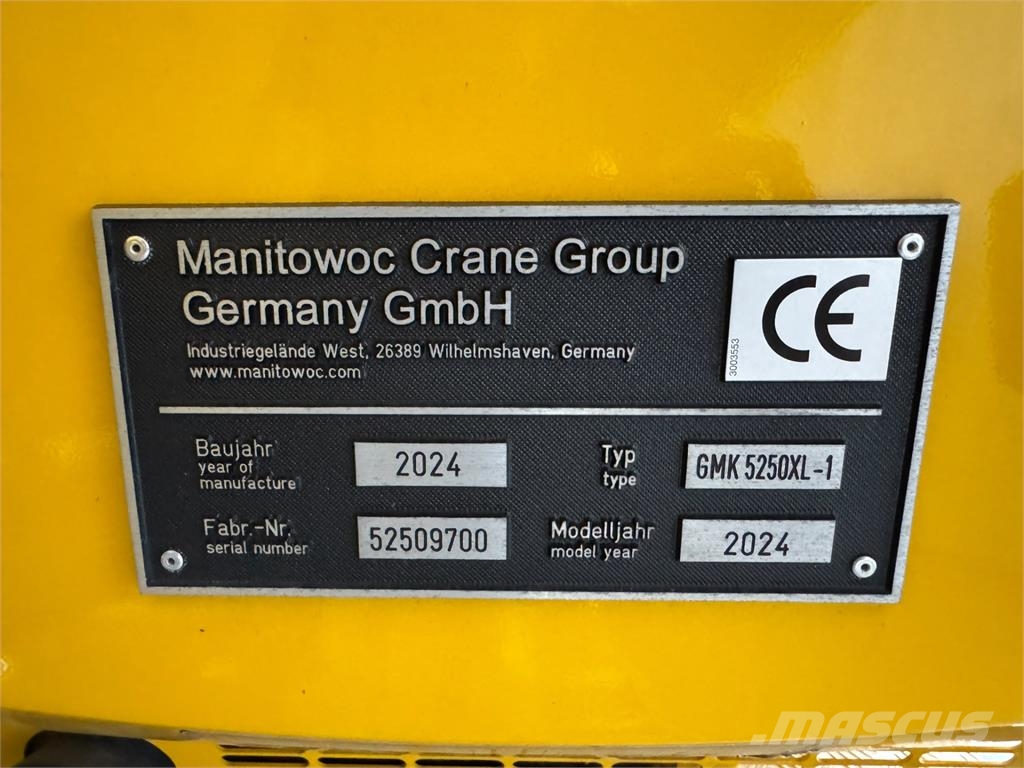 Grove GMK 5250 XL-1 Kranen voor alle terreinen