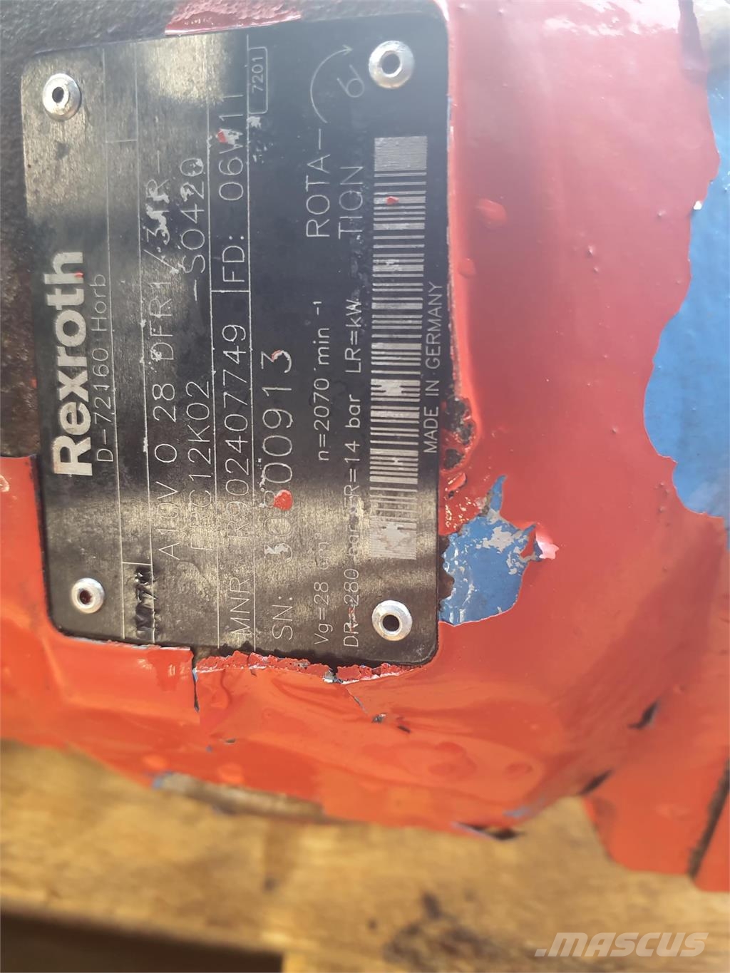 Grove Rexroth pump A1OV 0 28 DFR1/31R Krandele og udstyr