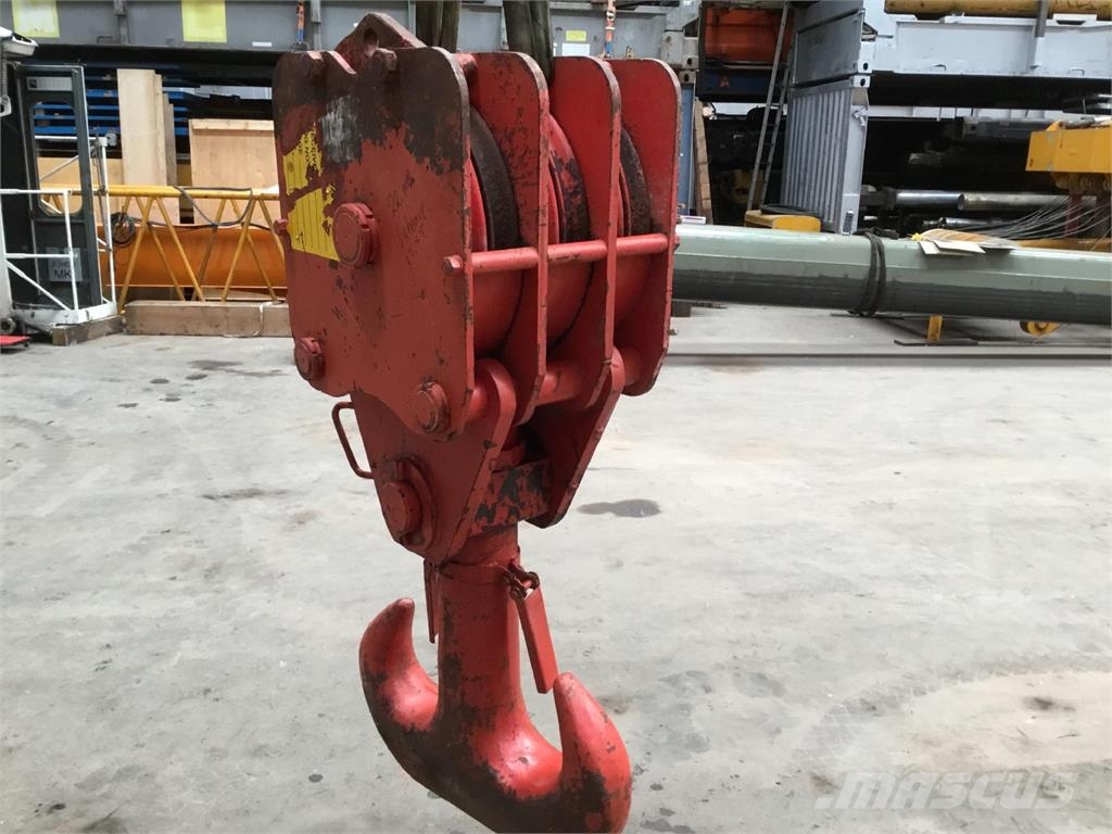 Hookblock 22 mm 6 sheave 72,5 ton Kranar, delar och tillbehör