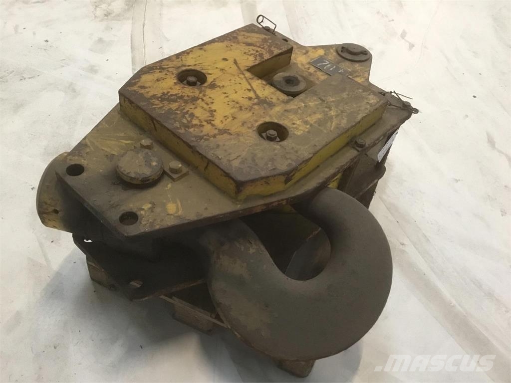  Hookblock 30 mm 3 sheave 70 ton Kranar, delar och tillbehör