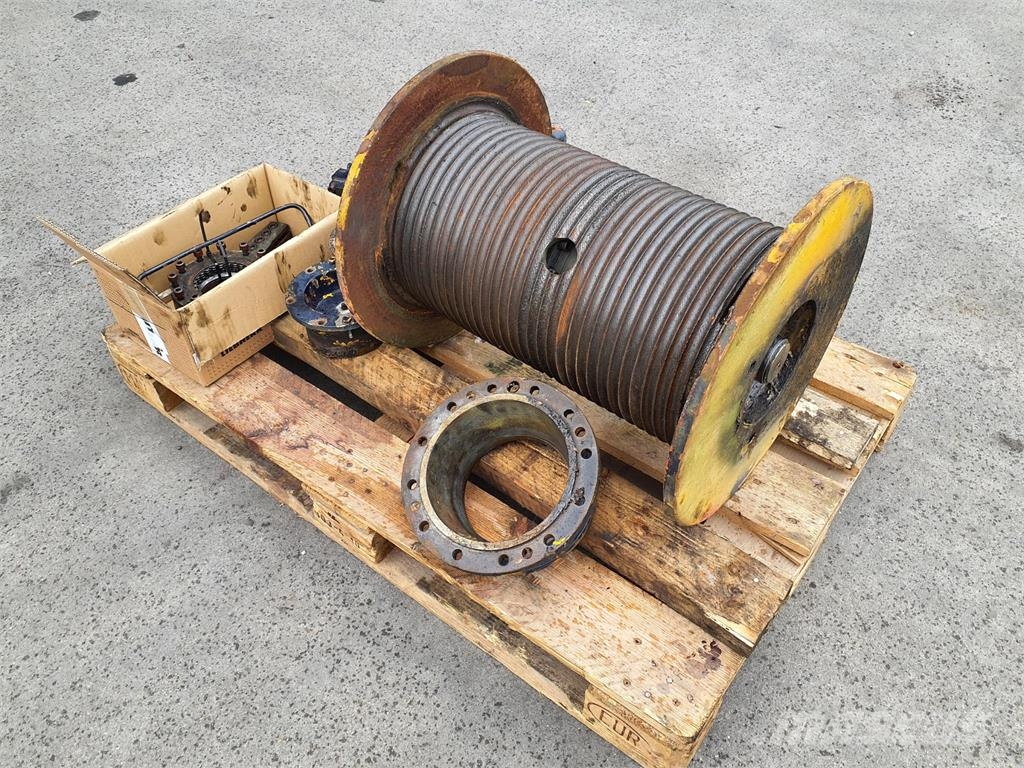 Krupp 35 GMT hoisting gear Delovi i oprema za kran