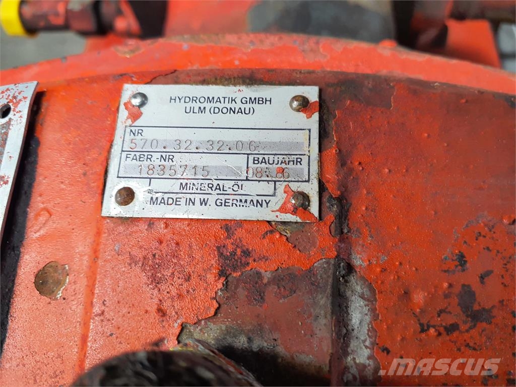 Krupp 350 GMT hydro pump Krandele og udstyr