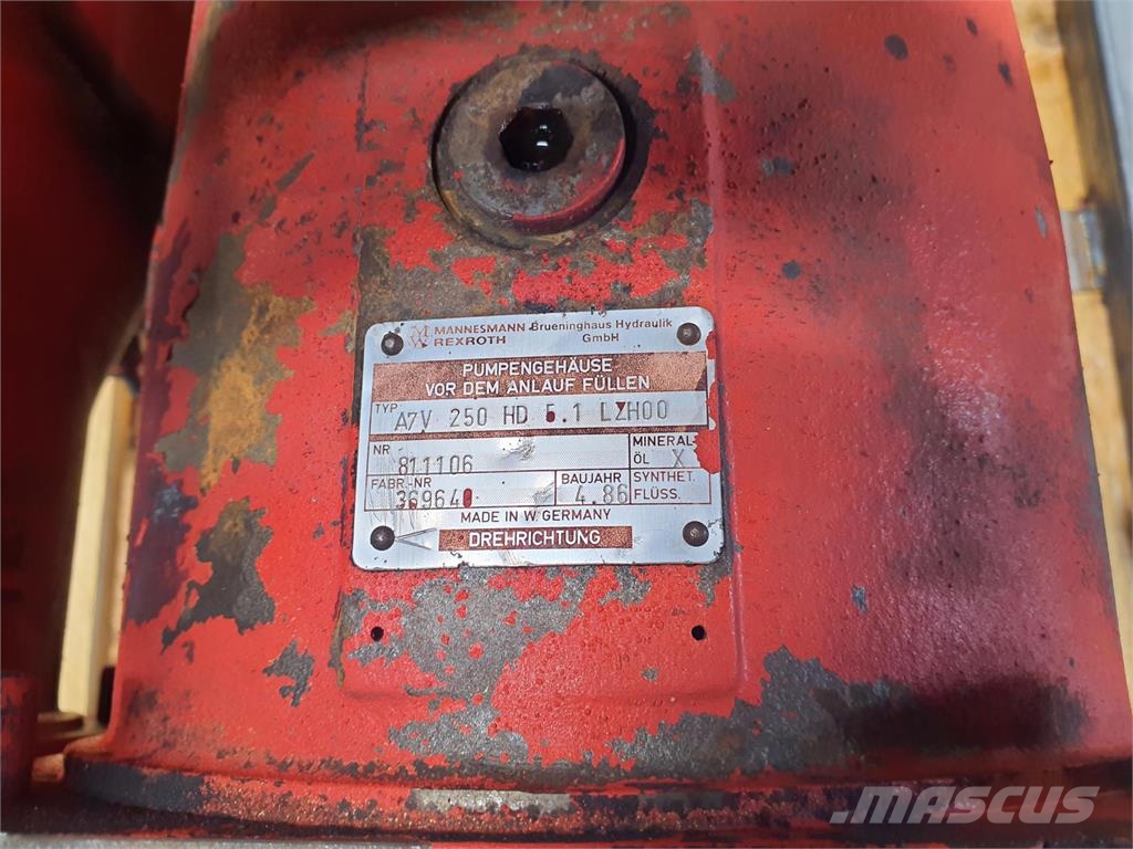 Krupp 350 GMT hydro pump Krandele og udstyr