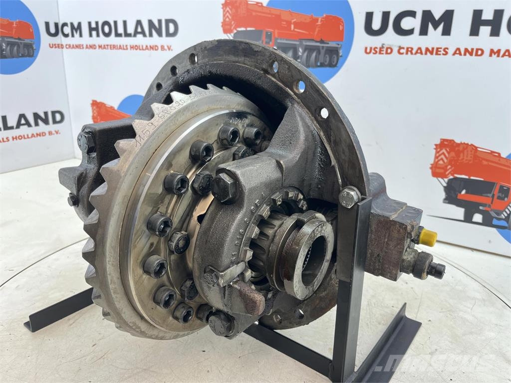 Krupp 70 GMT End differential 17x36 axle 1 Запчастини для кранів