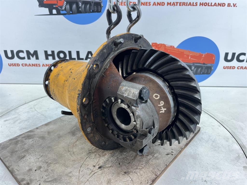 Krupp KMK 2025 end differential 11x29 axle 2 Krandele og udstyr