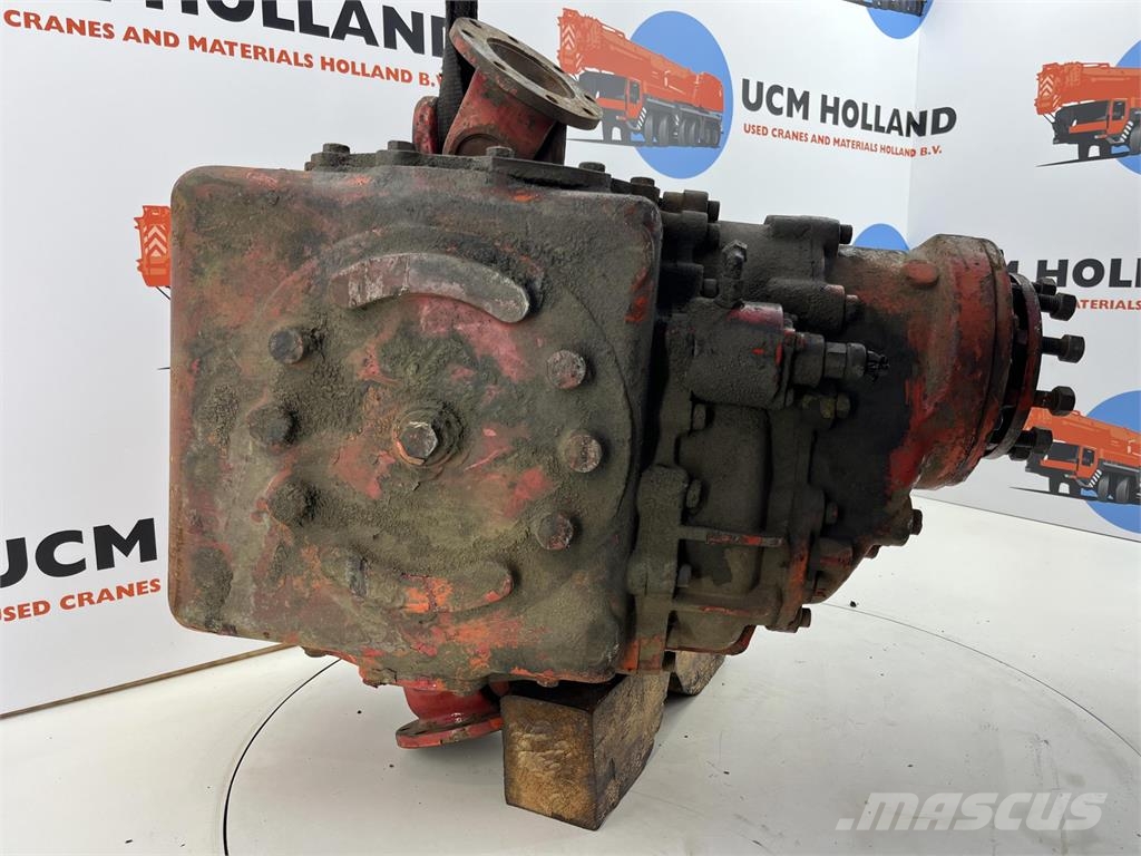 Krupp KMK 4070 axle 3 diff box Części do dźwigów oraz wyposażenie