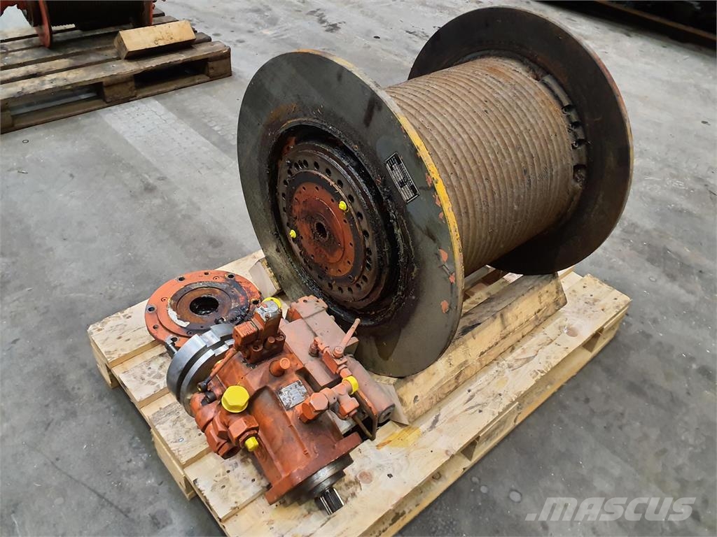 Krupp KMK 4070 complete winch Części do dźwigów oraz wyposażenie