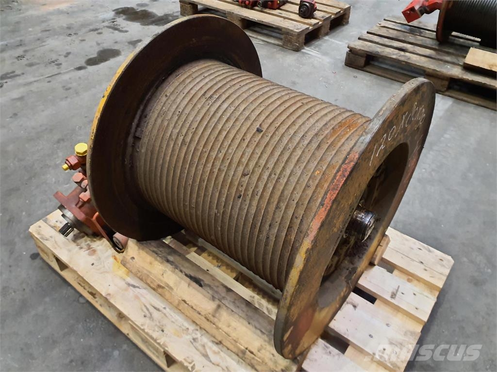 Krupp KMK 4070 complete winch Części do dźwigów oraz wyposażenie
